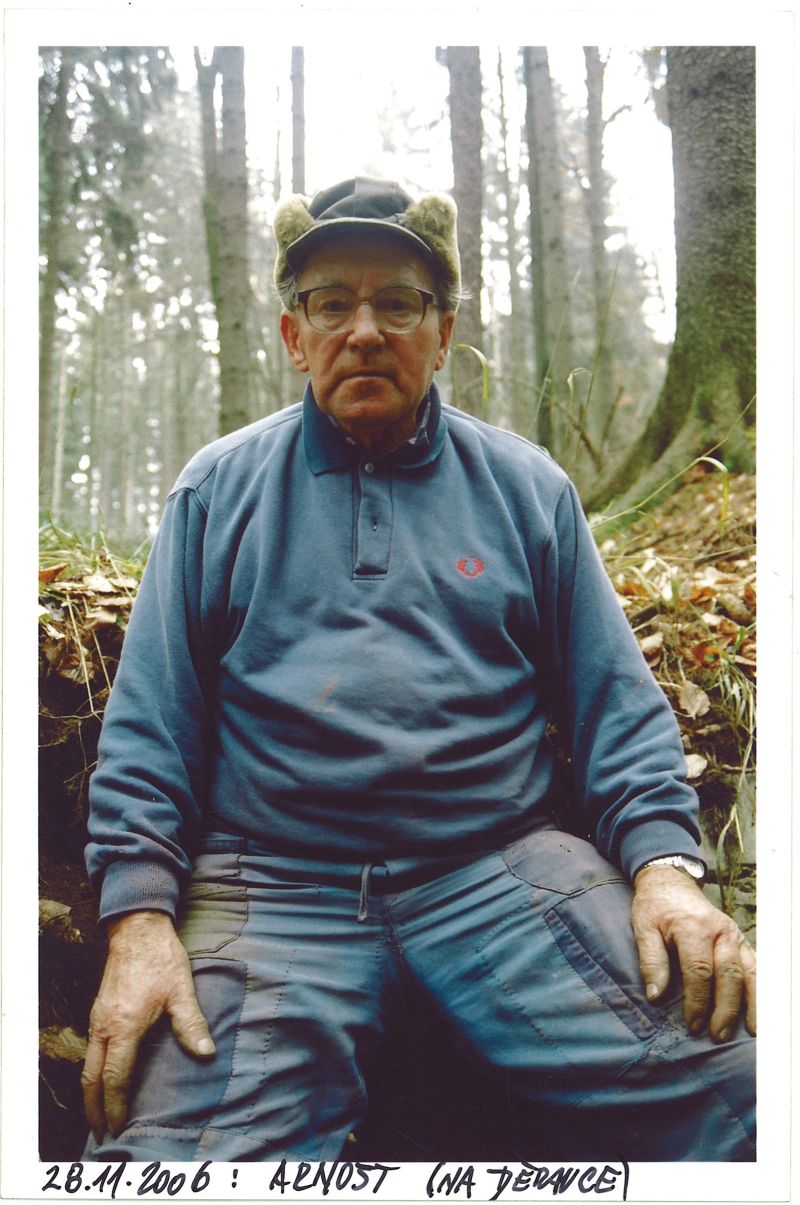 Arnošt Hloušek na Děravce  (2006).